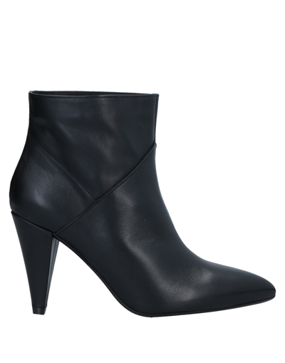 Shop Anaki Woman Ankle Boots Black Size 10 Soft Leather