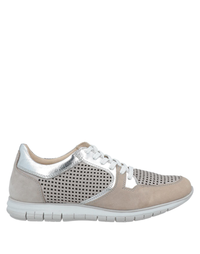Shop Carlo Pazolini Woman Sneakers Dove Grey Size 7 Soft Leather