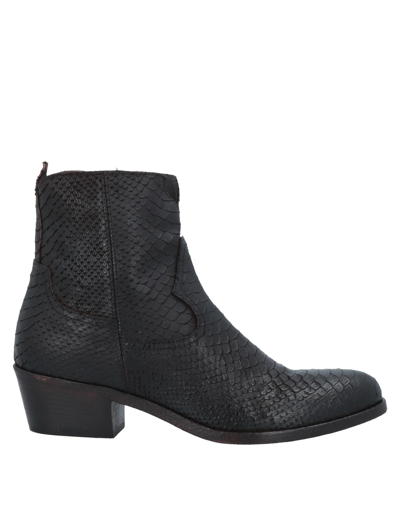 Fruit Fru. It Ankle Boots In Dark Brown