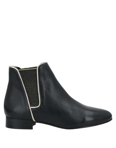 Shop Anaki Woman Ankle Boots Black Size 8 Soft Leather