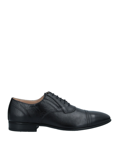 Shop Nero Giardini Lace-up Shoes In Black