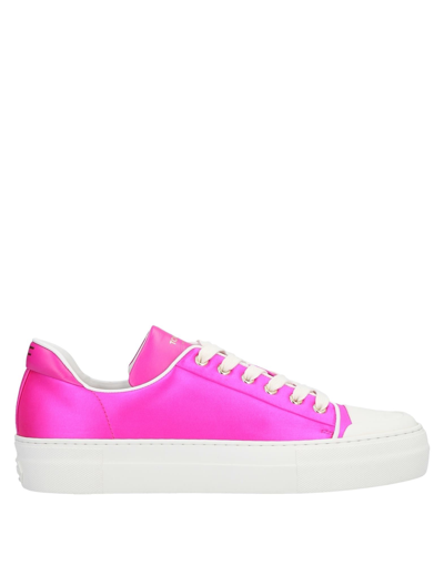 Shop Tom Ford Sneakers In Fuchsia