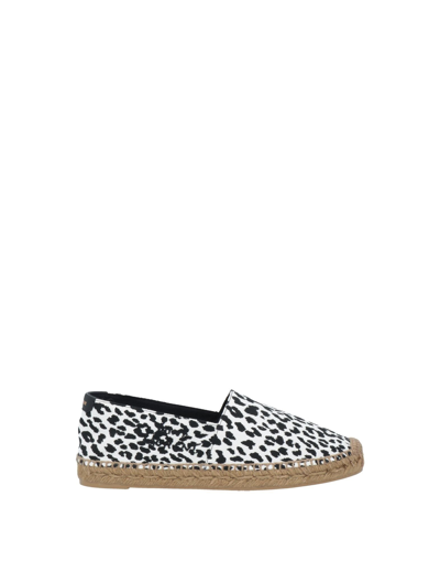 Shop Saint Laurent Espadrilles In White