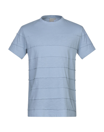 Shop Primo Emporio Man T-shirt Sky Blue Size M Cotton