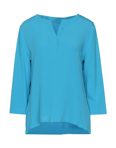 Caractere Blouses In Blue | ModeSens