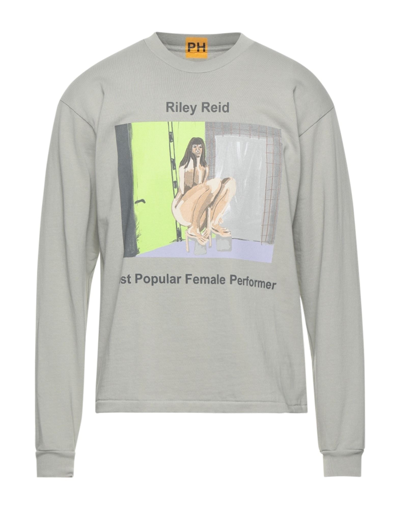 Shop Yeezy Sweatshirts In Grey