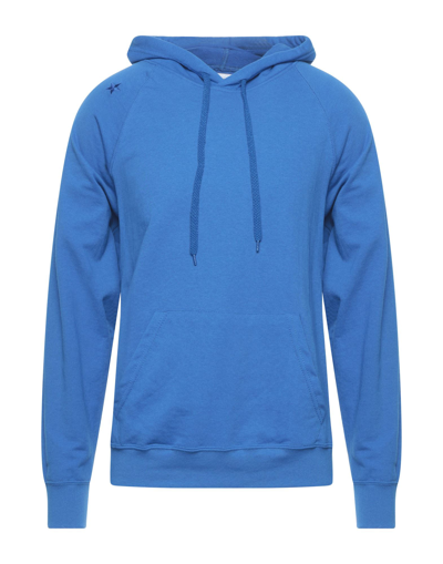 Shop The Editor Man Sweatshirt Blue Size Xl Cotton, Polyester