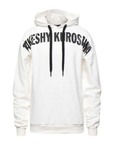 Shop Takeshy Kurosawa Man Sweatshirt White Size Xxl Cotton