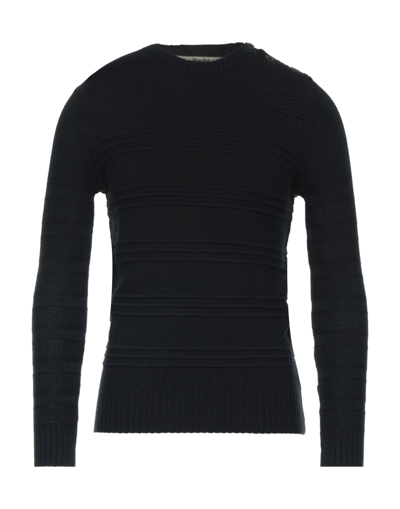 Shop Hermitage Man Sweater Midnight Blue Size S Acrylic, Nylon
