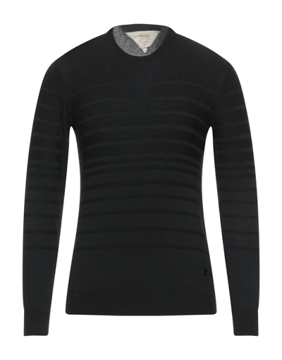 Shop Hermitage Man Sweater Black Size S Polyester, Acrylic, Nylon, Merino Wool