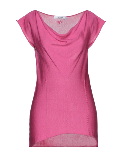 Shop Blugirl Blumarine Woman Sweater Fuchsia Size 2 Silk In Pink