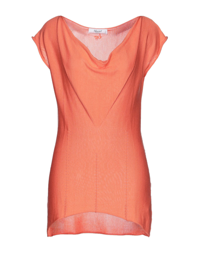 Shop Blugirl Blumarine Woman Sweater Orange Size 4 Silk