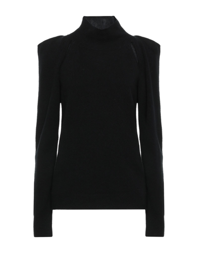 Shop Federica Tosi Woman Turtleneck Black Size 8 Wool, Cashmere