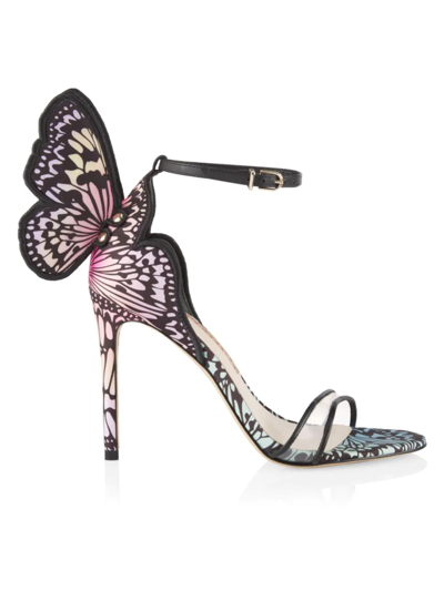 Shop Sophia Webster Women's Chiara Butterfly Sandals In Black