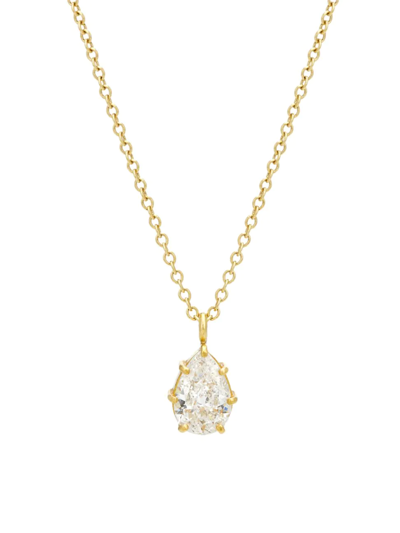 Shop Eli Halili Women's 18k & 24k Yellow Gold & Diamond Pendant Necklace