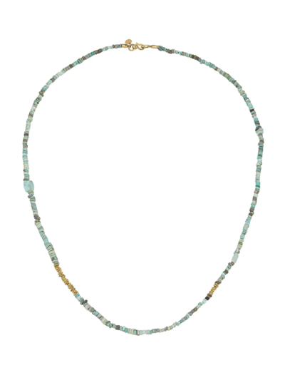 Shop Eli Halili Women's 22k Yellow Gold & Turquoise Beaded Necklace