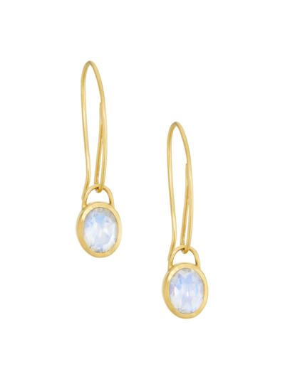 Shop Eli Halili Women's 22k Yellow Gold & Moonstone Drop Earrings