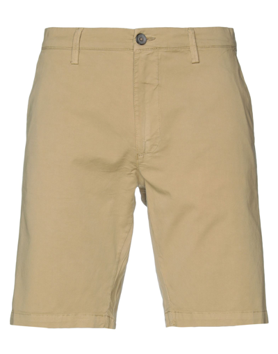 Shop Alley Docks 963 Man Shorts & Bermuda Shorts Sand Size 38 Cotton, Elastane In Beige