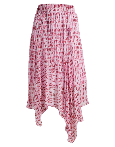 Shop Isabel Marant Étoile Marant Étoile Woman Midi Skirt Pink Size 10 Viscose