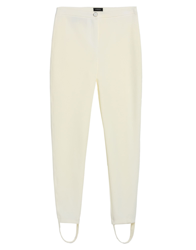 Shop Pinko Woman Pants Ivory Size 4 Polyamide, Elastane In White