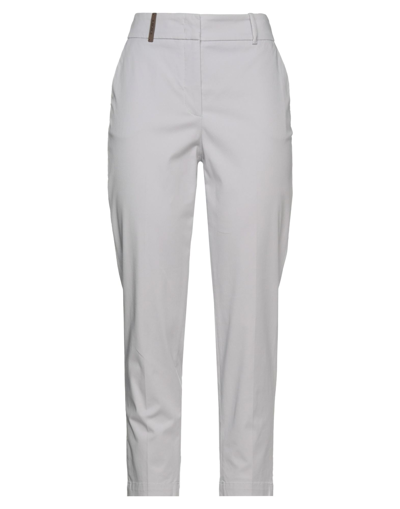 Shop Peserico Pants In Lilac