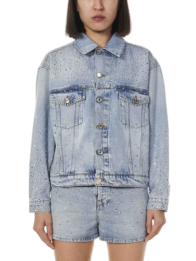 Alexandre Vauthier Jacket In Blue