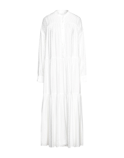 Shop Anine Bing Long Dresses In White