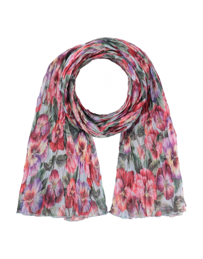 Shop Dolce & Gabbana Scarves In Fuchsia