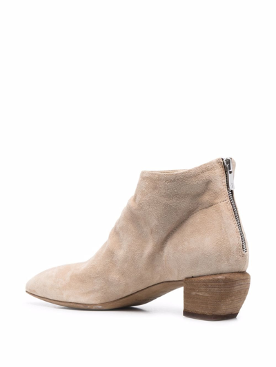 Shop Officine Creative Sally 001 Ankle Boots In Nude