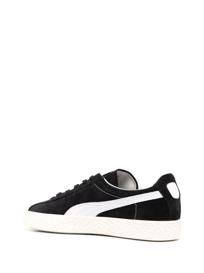 Shop Puma Muenster Classic Low-top Sneakers In Schwarz