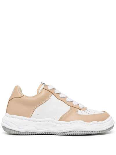 Shop Miharayasuhiro Wayne Low-top Sneakers In Weiss