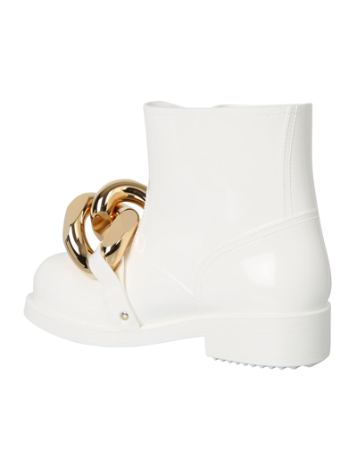 Shop Jw Anderson J.w. Anderson Chain Boots In White