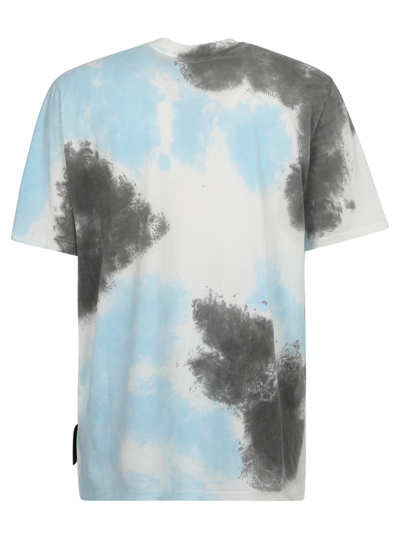 Shop Msgm Tie-dye Print T-shirt In Multi