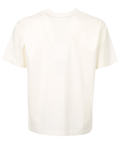 Shop Sunnei Embroidered T-shirt In White