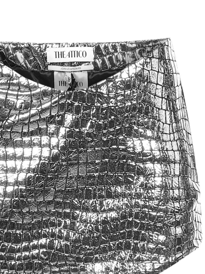 THE ATTICO - Sequin Mini Skirt in Silver – TRAFFIC LOS ANGELES