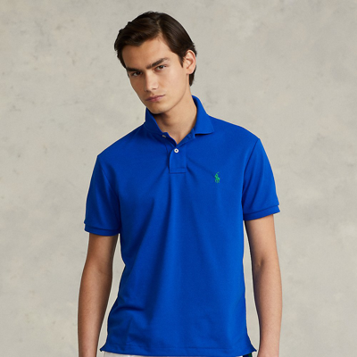 Shop Ralph Lauren The Earth Polo In Pacific Royal