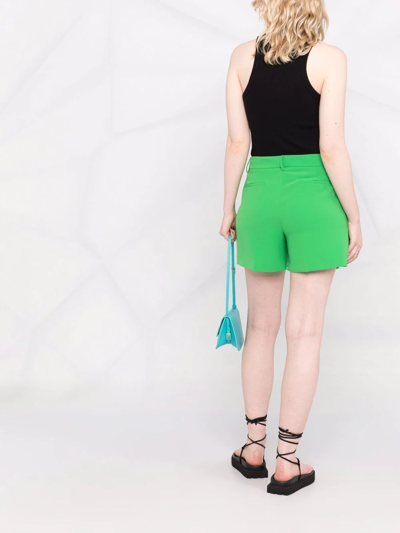 Shop Blanca Vita Penelope Tailored Shorts In Green