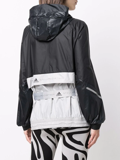 Shop Adidas By Stella Mccartney Belt Bag Lightweight Jacket In Black