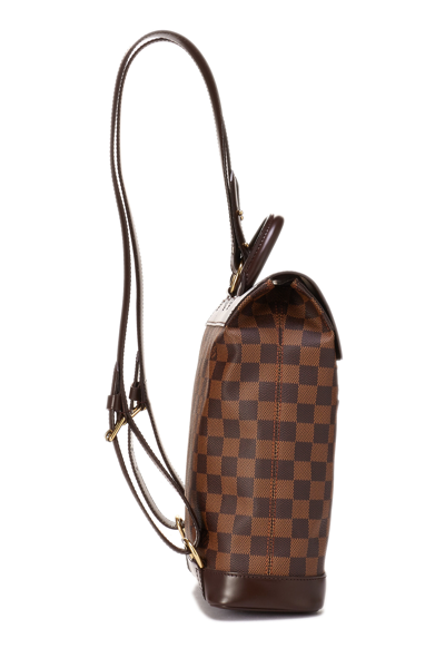 Louis Vuitton Pre-owned Damier Ebène Soho Backpack - Brown
