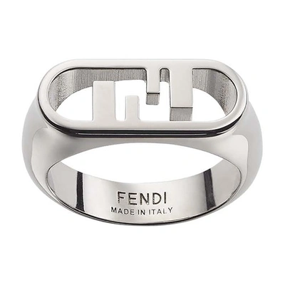 Fendi O'lock Ring In Argent | ModeSens