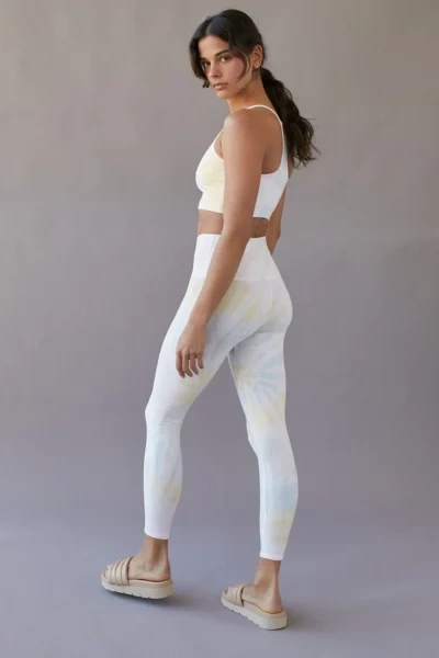 Shop Electric & Rose Sunset High-rise Legging In Ivory