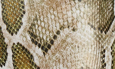 Shop Commando Reptile Embossed Faux Leather Leggings In Cocoa Python