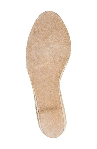 Shop Andre Assous Anouka Espadrille Wedge Sandal In Black/ Beige