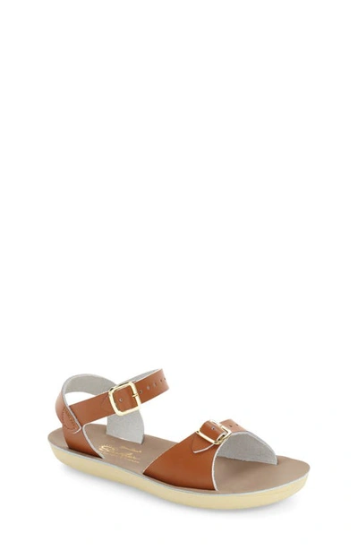 Shop Salt Water Sandals By Hoy Surfer Water Friendly Sandal In Tan