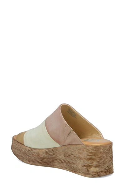 Shop Miz Mooz Gianna Wedge Sandal In Pearl