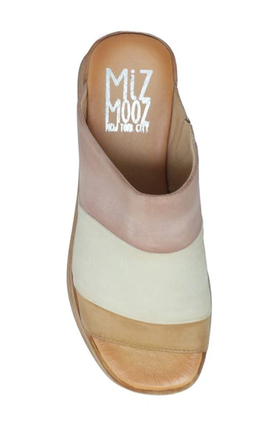 Shop Miz Mooz Gianna Wedge Sandal In Pearl