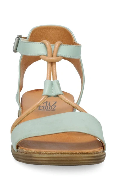 Shop Miz Mooz Medina Sandal In Aquamarine