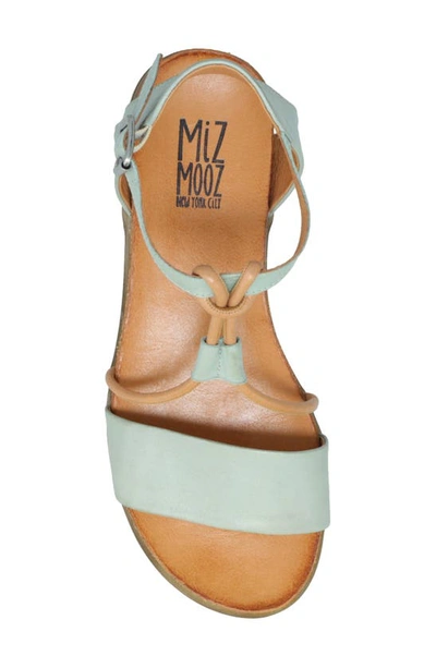 Shop Miz Mooz Medina Sandal In Aquamarine
