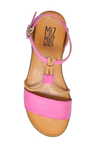 Shop Miz Mooz Medina Sandal In Fuchsia