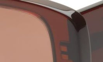 Shop Alaïa 56mm Gradient Square Sunglasses In Brown